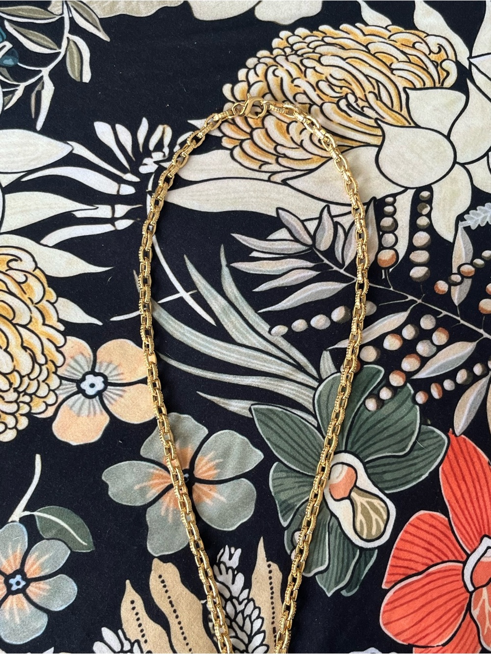 Balenciaga Gold Pendant Necklace 24” Custom Repurposed Charm Chain Read Desc - Picture 6 of 13